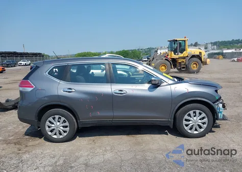 2016 Nissan Rogue S z USA, uszkodzony, nr VIN KNMAT2MT4GP623683